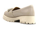 Beżowe półbuty, loafersy damskie Maciejka 05497