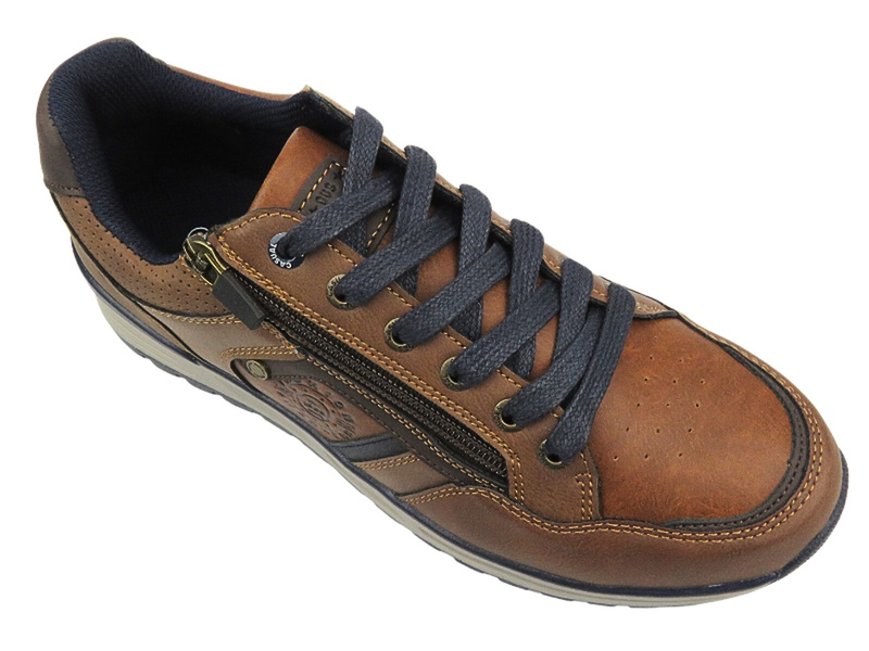 Sneakersy, Półbuty Męskie Casual - Mc Braun 24MN06-7391, brązowe