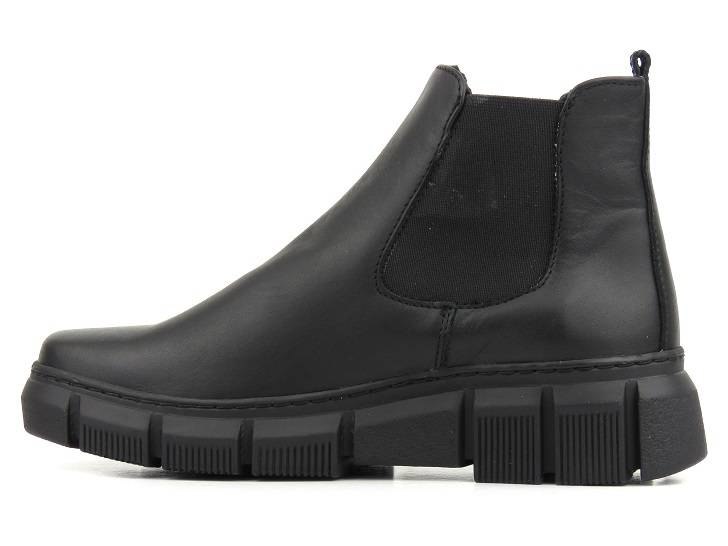 Skórzane sztyblety damskie polskiej marki HELIOS Komfort 510S, czarne