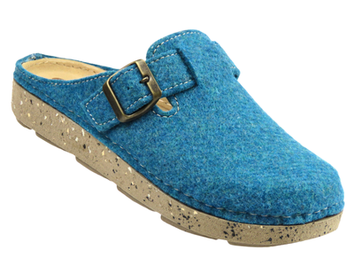 Kapcie damskie renomowanej marki Inblu ED-19, niebieskie