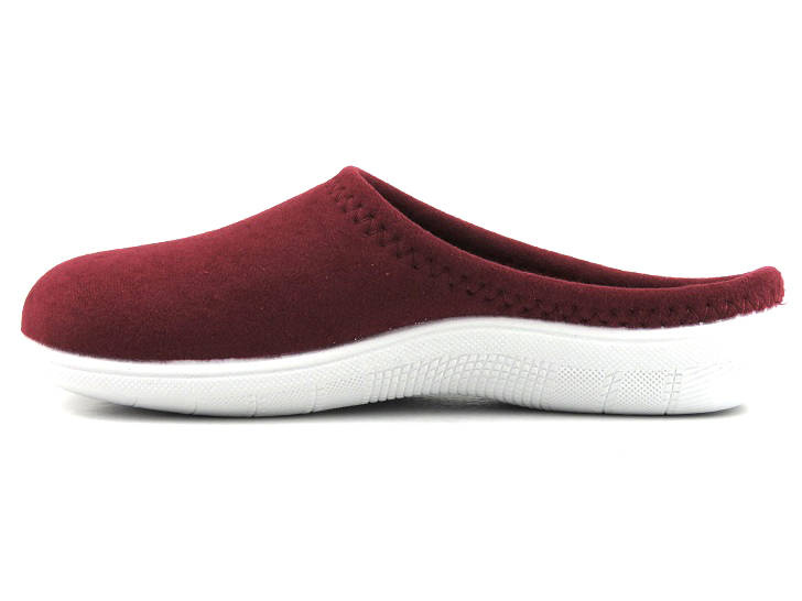 Kapcie damskie z ozdobnymi kryształkami - INBLU BS-46, śliwkowe