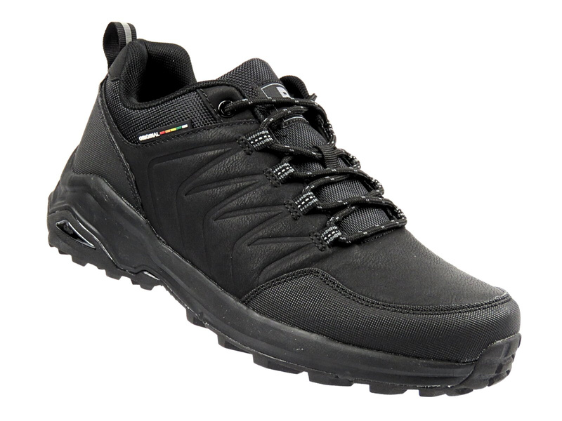 Wygodne męskie buty trekkingowe MC BRAUN 24MN38-8062, czarne