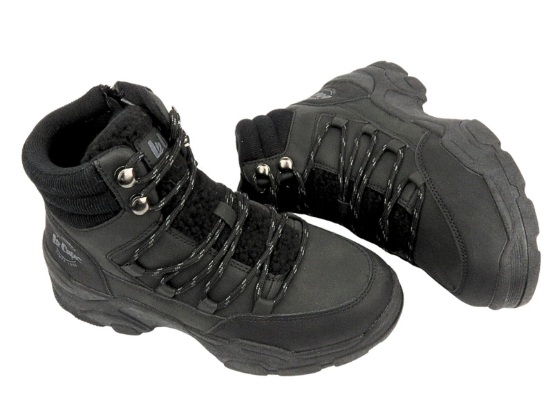 Trapery, śniegowce damskie- LEE COOPER LCJ-24-03-3060L, czarne
