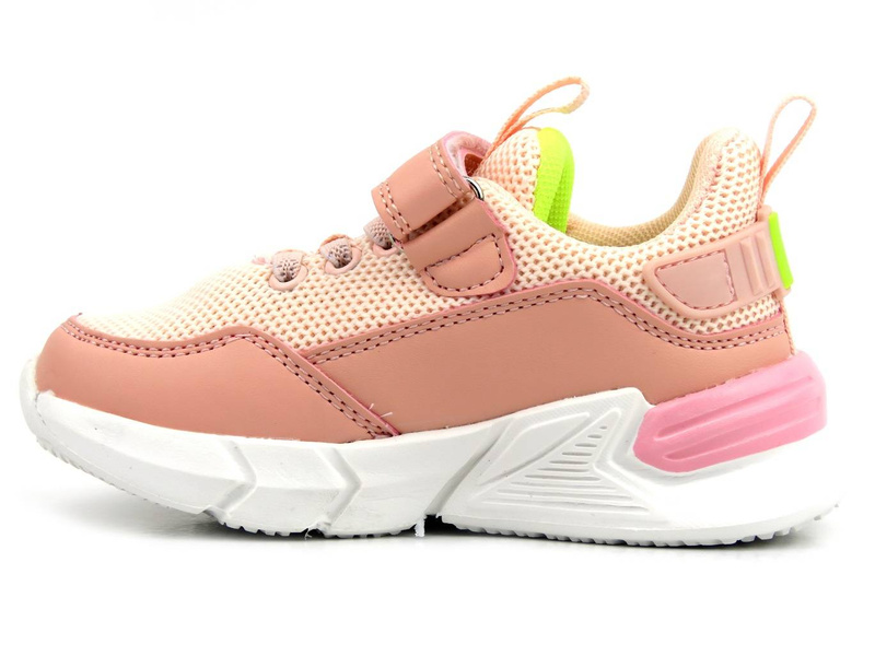 Sneakersy, buty sportowe dla dziewczynki - AMERICAN CLUB AA 27/22, różowe