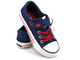 Trampki dziecięce na rzep - LEE COOPER 22-44-0801K, jeans