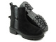 Ocieplane futerkiem botki, workery damskie - EVENTO 22BT35-5048, czarne