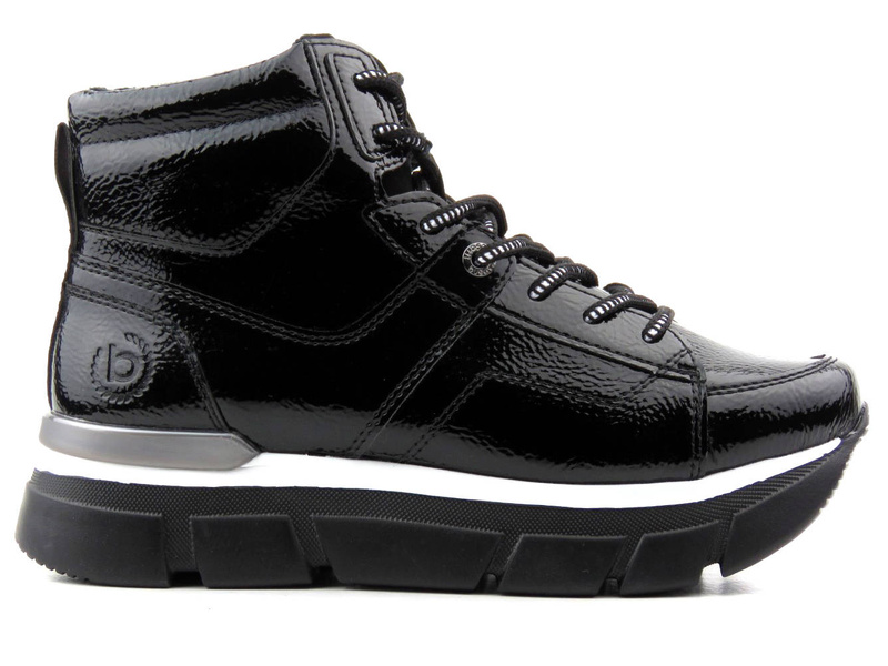 Ciepłe botki sportowe, śniegowce damskie - BUGATTI 431-A4432-5700, czarne