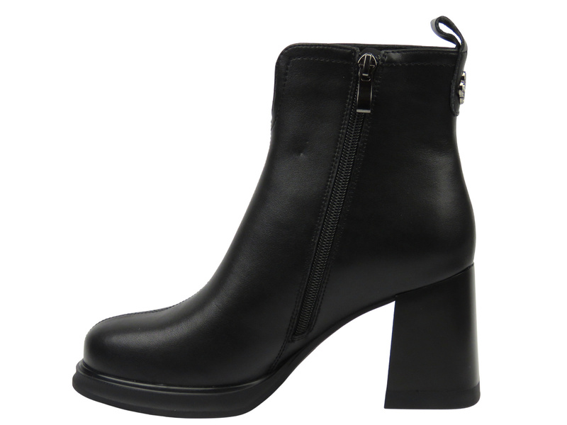 Botki damskie Cambell 25-60304, czarne