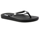 Gumowe japonki damskie IPANEMA 82932, czarne
