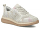 Wygodne sneakersy damskie ze skóry naturalnej Filippo DP7573/26, szare