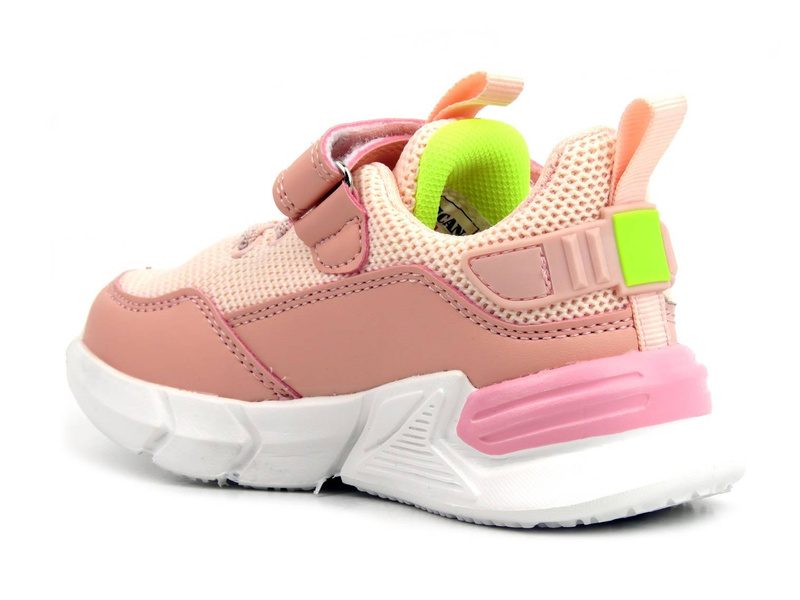 Sneakersy, buty sportowe dla dziewczynki - AMERICAN CLUB AA 27/22, różowe
