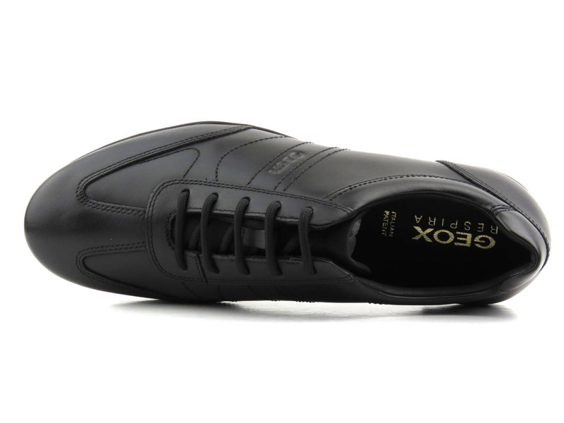 Buty męskie sportowe, półbuty GEOX U74A5B, czarne