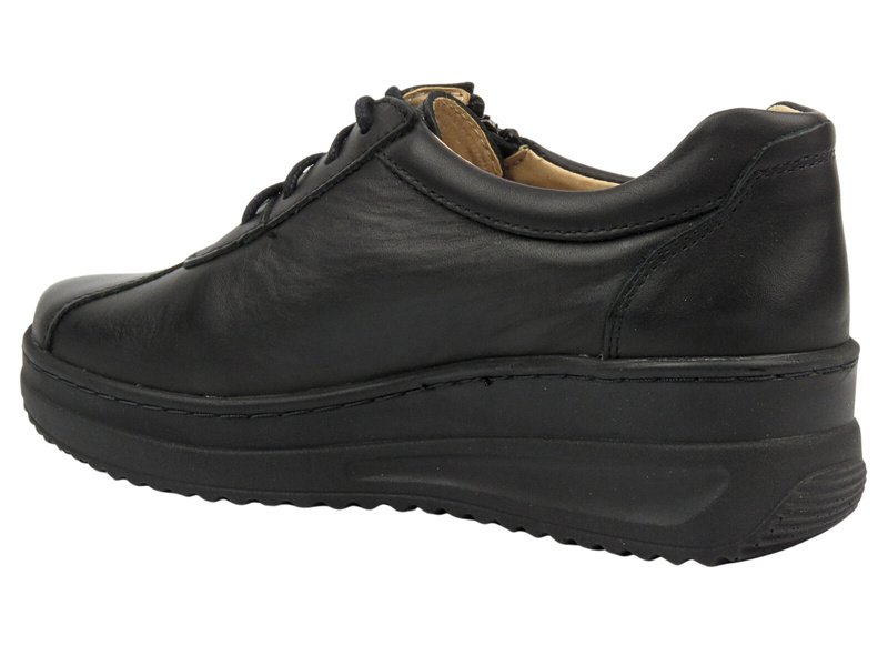 Sneakersy damskie Helios 377-2S, czarne