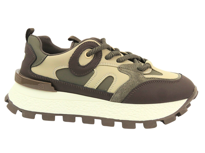 Sportowe buty damskie  - VINCEZA 66710, brazowe