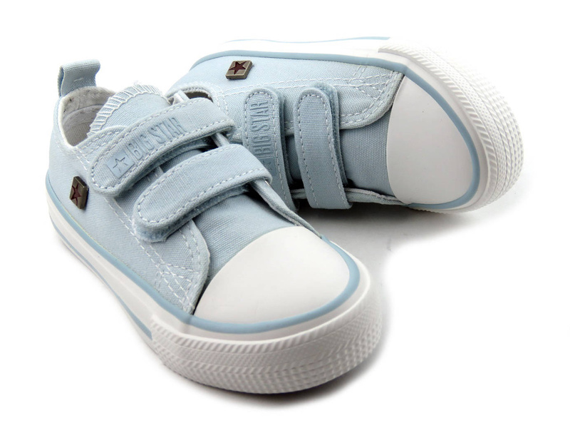 Trampki dziecięce na rzepy - BIG STAR HH374100, niebieskie