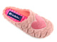 Miękkie kapcie damskie - INBLU EC-99,różowe z serduszkiem