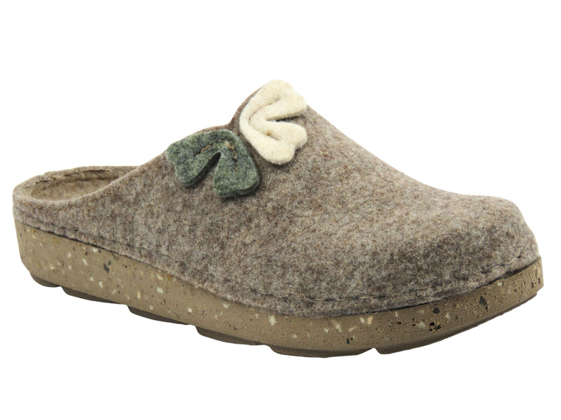 Wygodne kapcie damskie Befado 155D172, jasnobrązowe