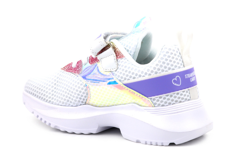 Buty dziecięce sportowe, adidasy - American Club BS 20/22, białe