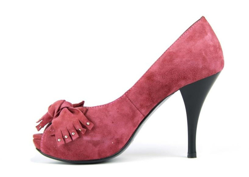 Czółenka na szpilce - Kotyl 021, fuksja