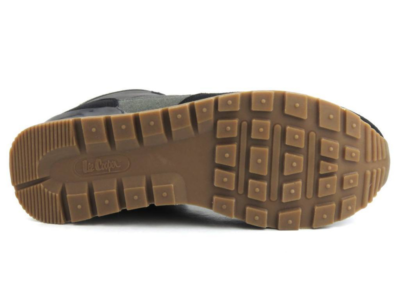 Sneakersy męskie zimowe, ocieplane - LEE COOPER LCJ-23-31-3066M, czarne