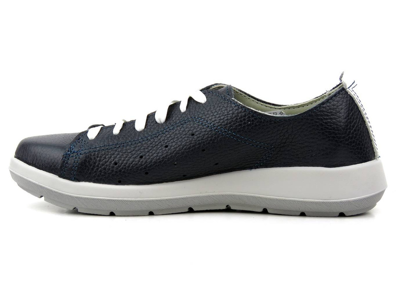 Buty damskie sportowe z wyjmowaną wkładką - Befado Dr Orto 156D011, granatowe