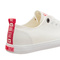 Trampki damskie, buty sportowe Big Star FF274087, białe z czerwonymi elementami