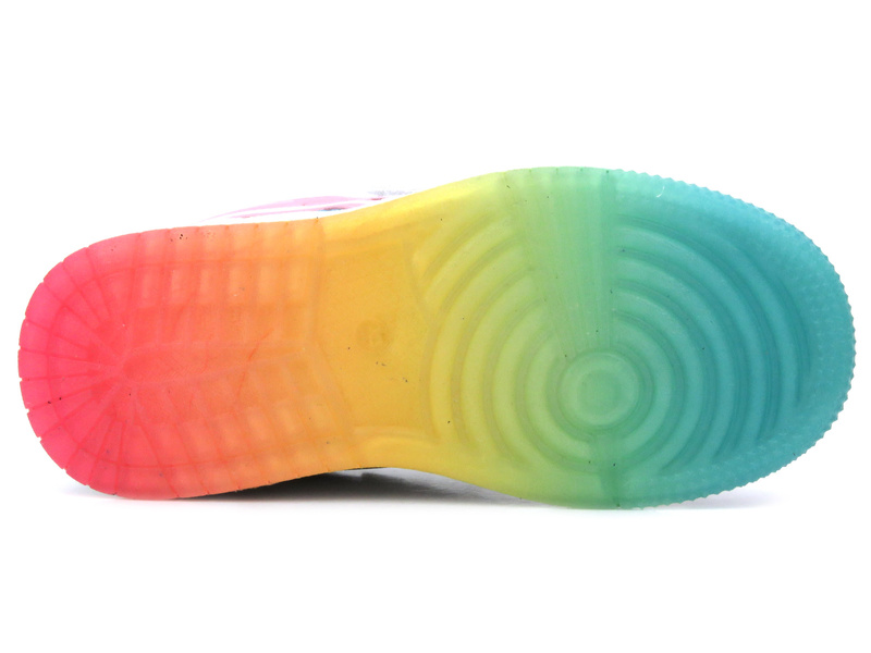 Sneakersy, trampki dziecięce sportowe - American Club XD71/23, białe