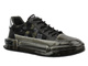 Nowoczesne sneakersy męskie czarne JOHN DOUBARE 24126
