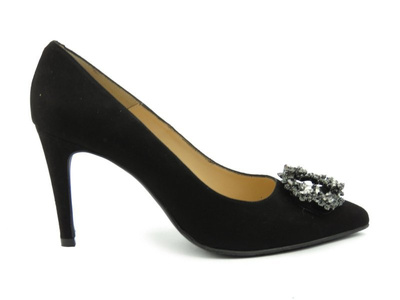 Szpilki damskie Brenda Zaro T3453, czarne