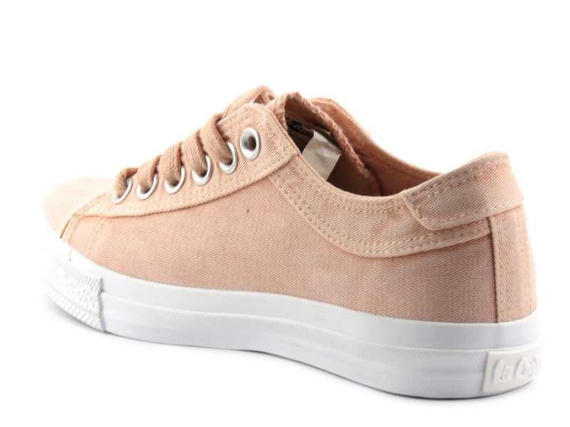 Trampki damskie, buty sportowe Lee Cooper 012, różowe
