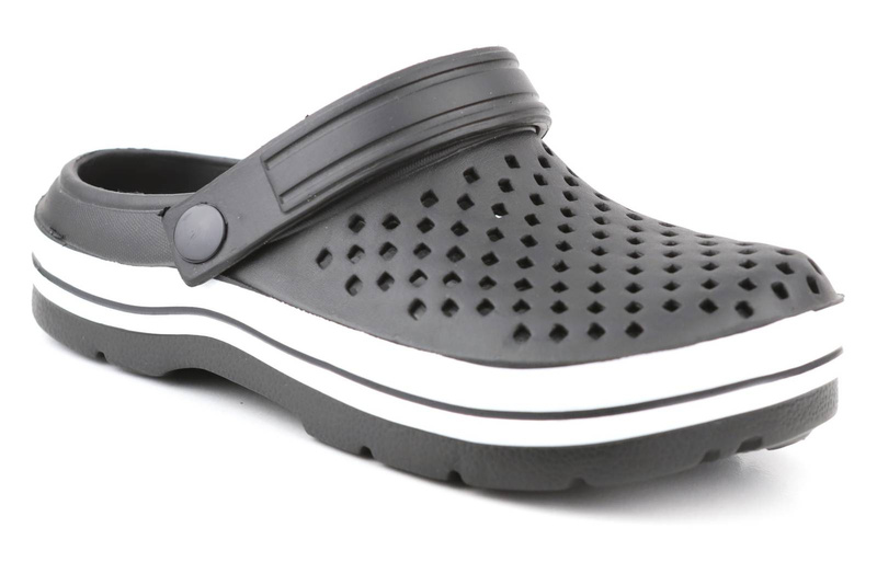 Klapki damskie clogsy - News 20SD11-2527, czarne