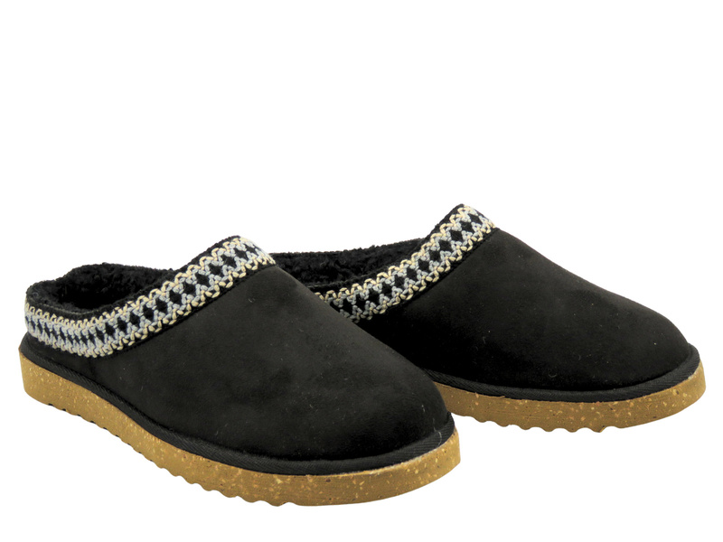 Kapcie damskie INBLU EY-30, czarne