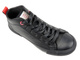 Trampki damskie za kostkę - CROSS JEANS II2R4032C, czarne