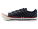 Trampki męskie, buty sportowe AMERICAN CLUB LH-203, granatowe
