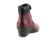Botki damskie HELIOS 702, czerwone