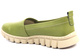 Skórzane półbuty, mokasyny damskie na wiosnę i lato - HELIOS Komfort 405, zielone