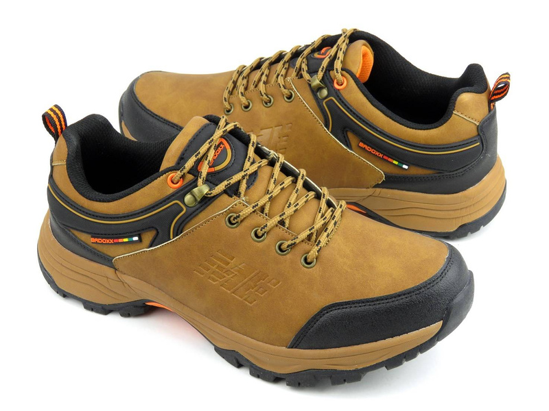 Buty męskie trekkingowe - BADOXX MXC-8363, brązowe