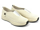 Ażurowe sneakersy damskie - Sokolski HW W24-456, beżowe