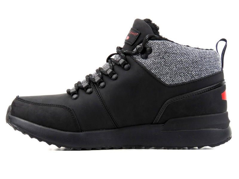 Trzewiki, buty męskie zimowe CROSS JEANS EE1R4113C, czarne