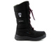 Wysokie śniegowce dziecięce AMERICAN CLUB SN12, czarne