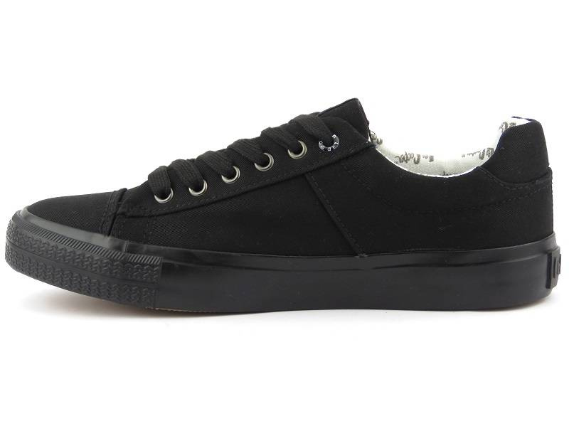 Trampki męskie przed kostkę - LEE COOPER LCW-22-31-0897M, czarne