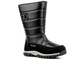 Śniegowce dziecięce z softshell i membraną - WOJTYŁKO 23038, czarne