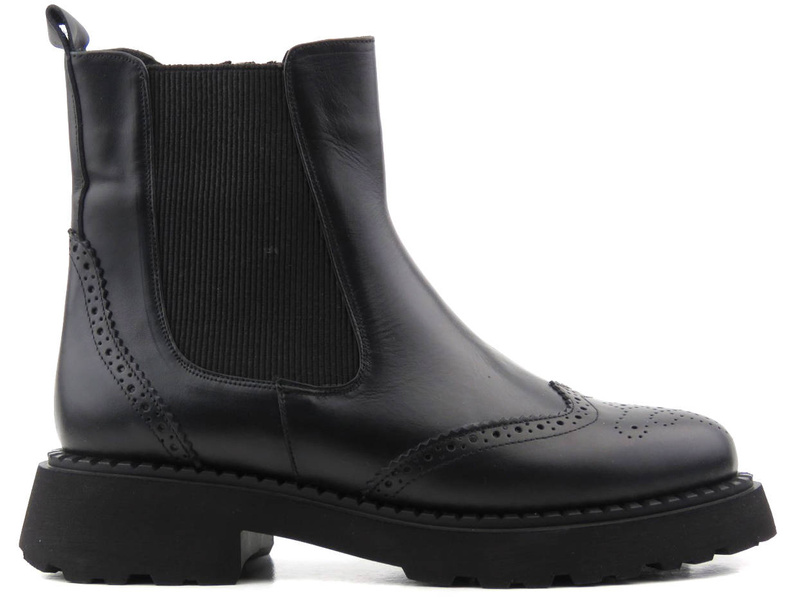 Wysokie botki damskie ocieplane - VENEZIA 03960014D, czarne