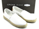 Espadryle damskie, półbuty na lato - CROSS JEANS JJ2R4001C, białe