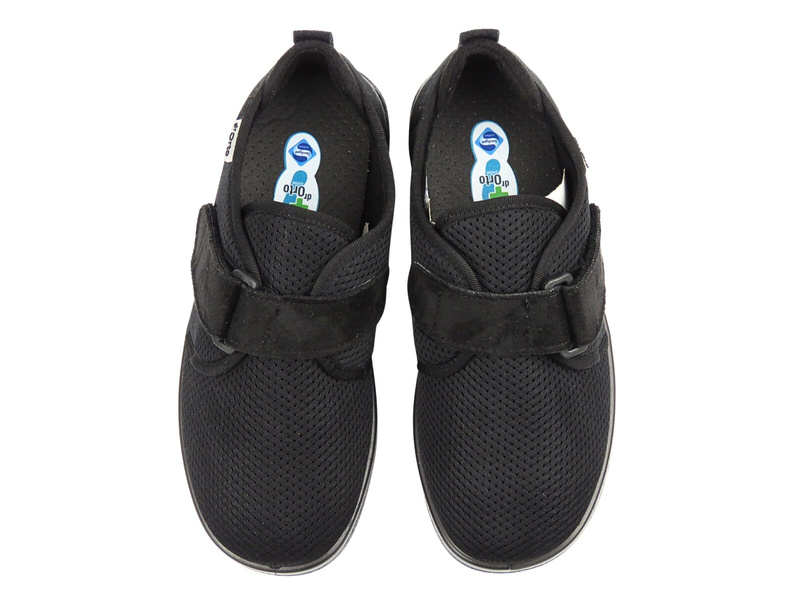 Wygodne obuwie zdrowotne Dr Orto 506D001, czarne