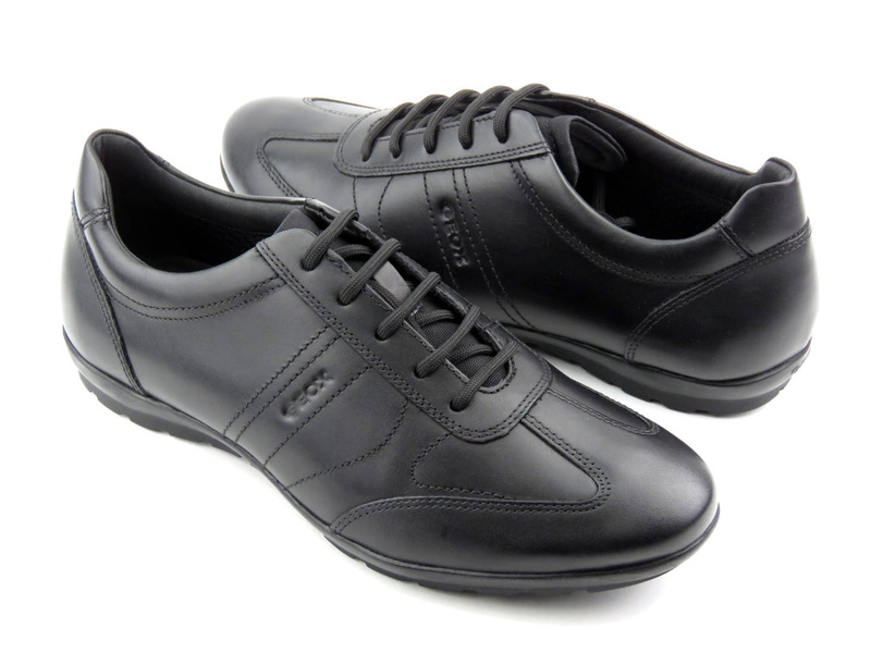 Buty męskie sportowe, półbuty GEOX U74A5B, czarne