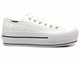 Trampki damskie, creepersy LEE COOPER LCW-22-31-0842L, białe