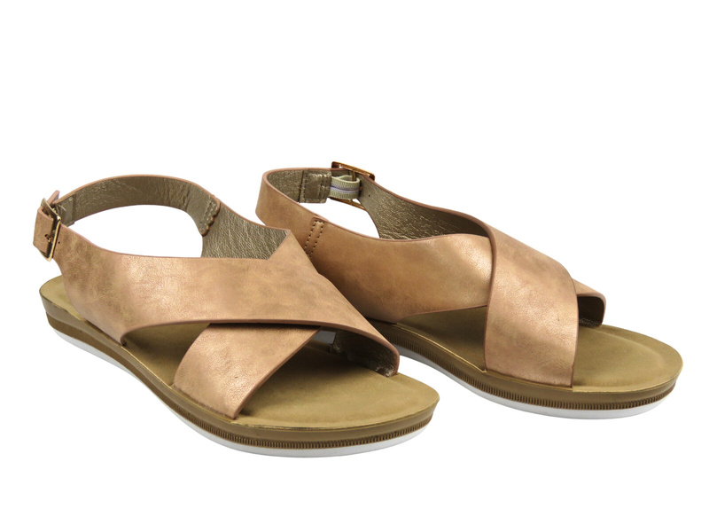 Wygodne sandały damskie Inblu BA-1C, różowe