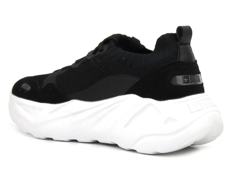 Buty sportowe, sneakersy damskie BIG STAR JJ274603, czarne