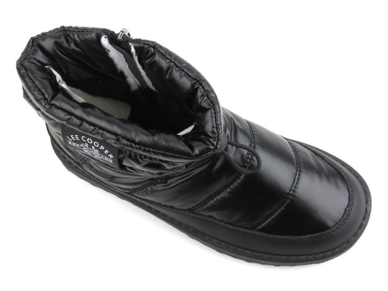 Śniegowce damskie za kostkę - Lee Cooper LCJ-23-44-1967L, czarne